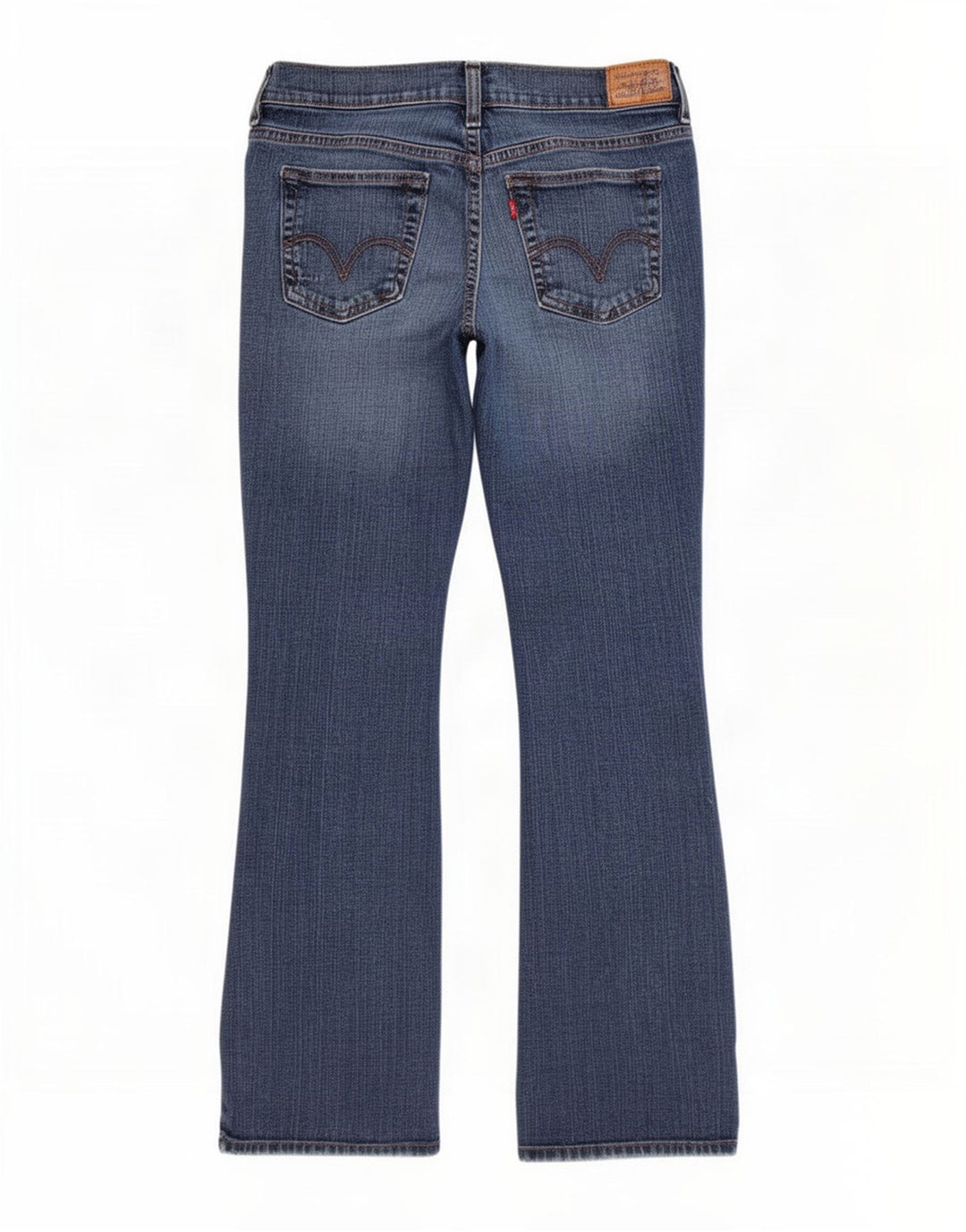 Levi's ženske 515 Bootcut traperice US 8 srednje W30 L31 plavi pamuk