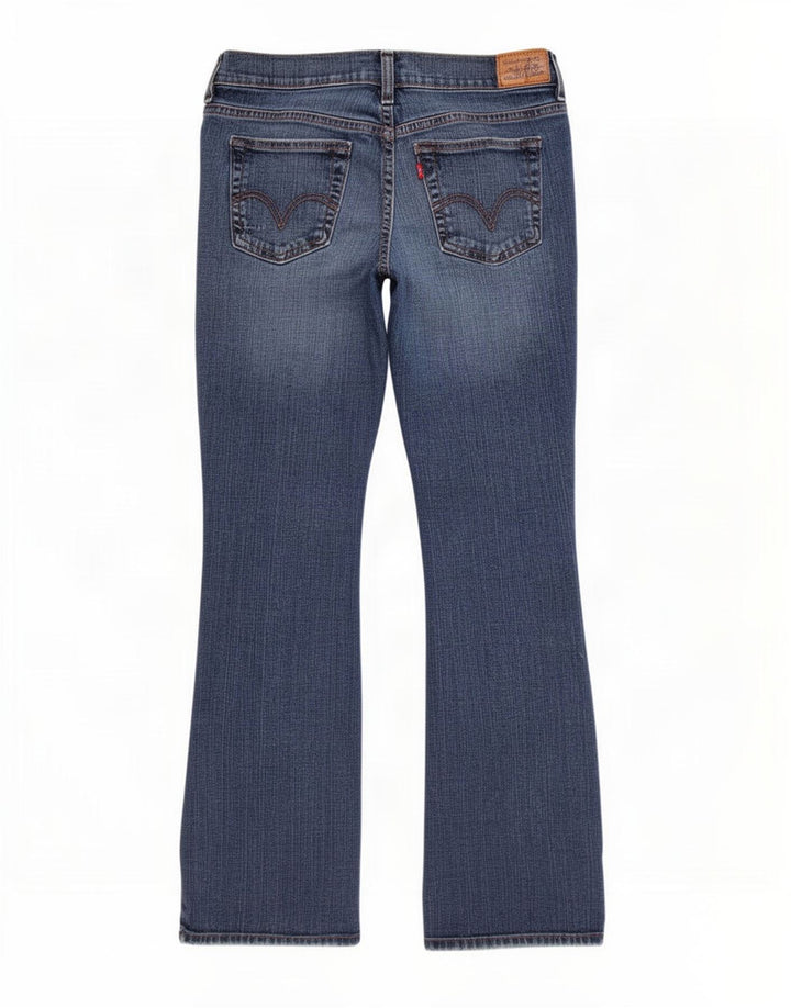 Levi's ženske 515 Bootcut traperice US 8 srednje W30 L31 plavi pamuk