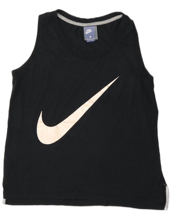 Nike Ženski grafički prsluk UK 16 Large Navy Blue
