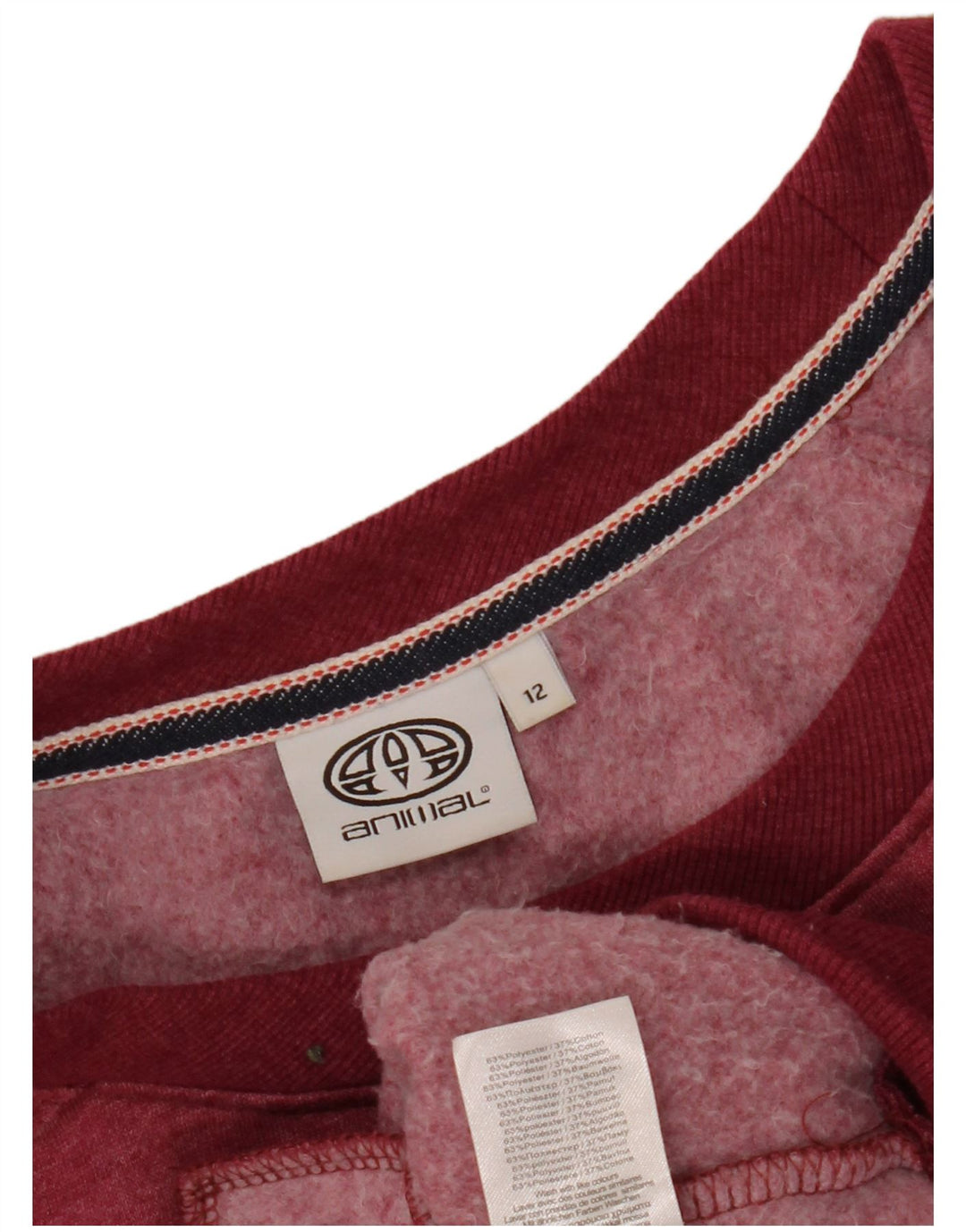 ANIMAL Ženska majica s grafičkim motivima UK 12 Srednji bordo poliester