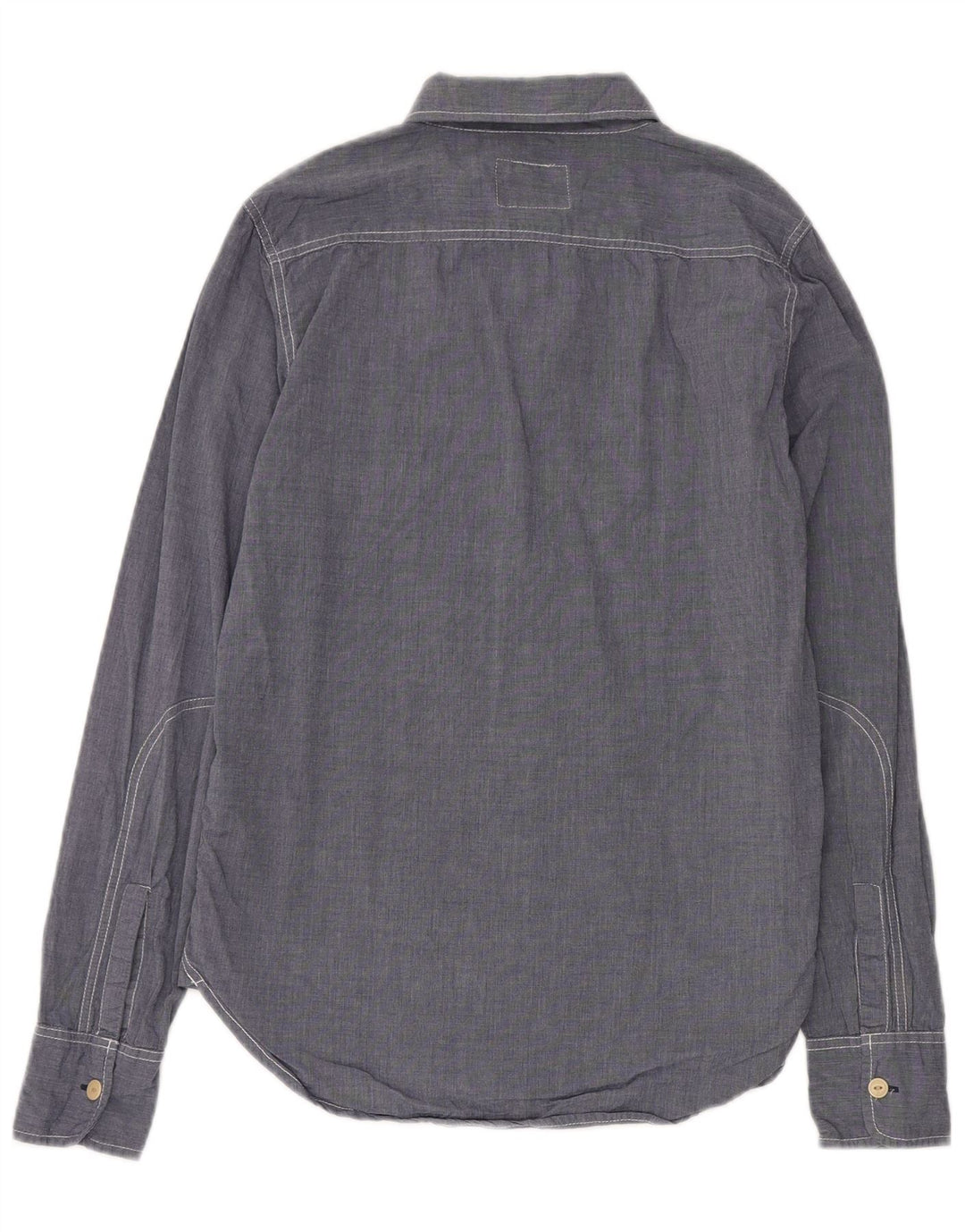 Superdry muška košulja Srednje plavi pamuk