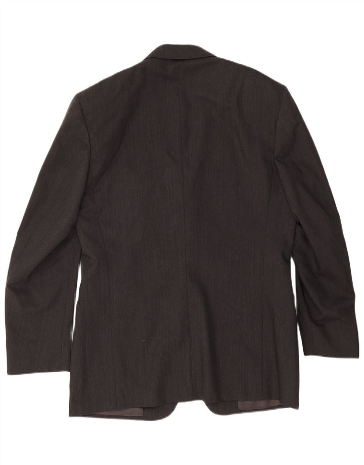 Canali muška jakna sa 2 gumba IT 50 velika crna vunena