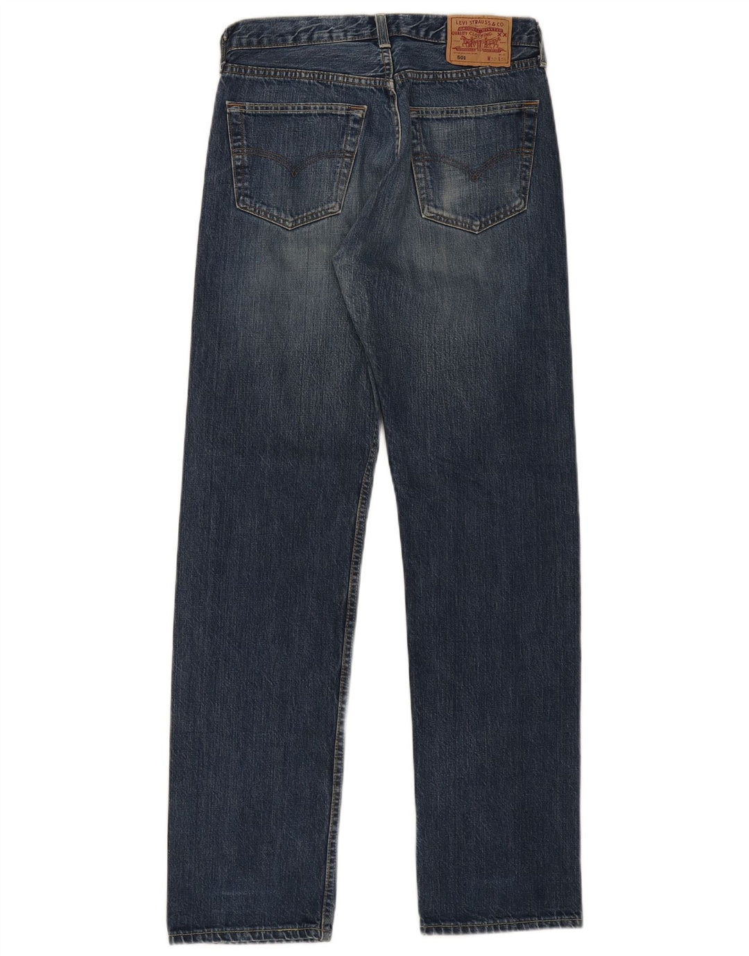 Levi's muške 501 ravne traperice W32 L34 plave