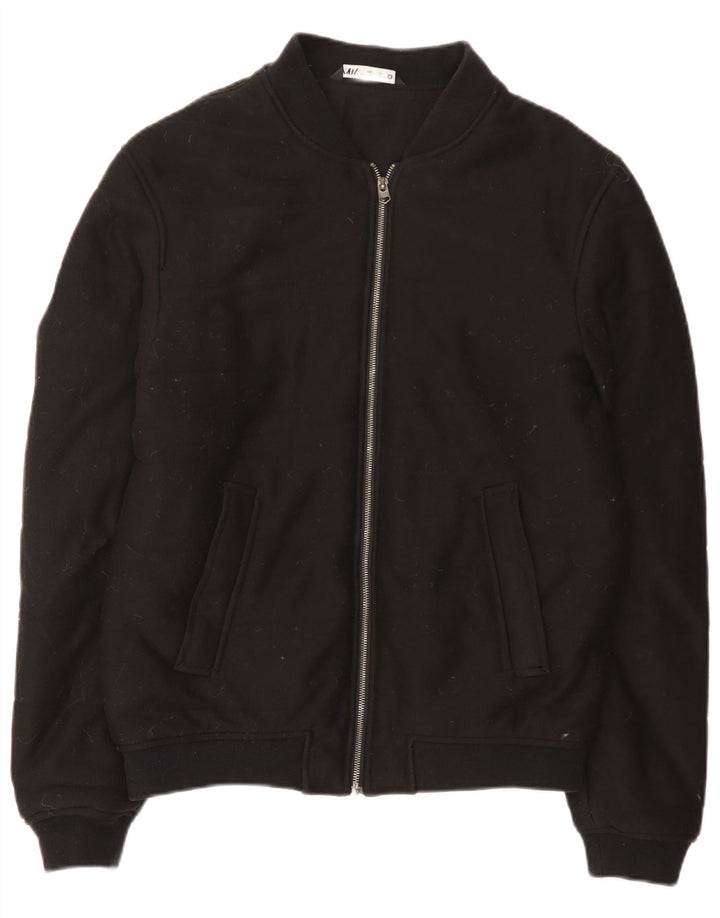 Zara muška bomber jakna UK 40 veliki crni pamuk