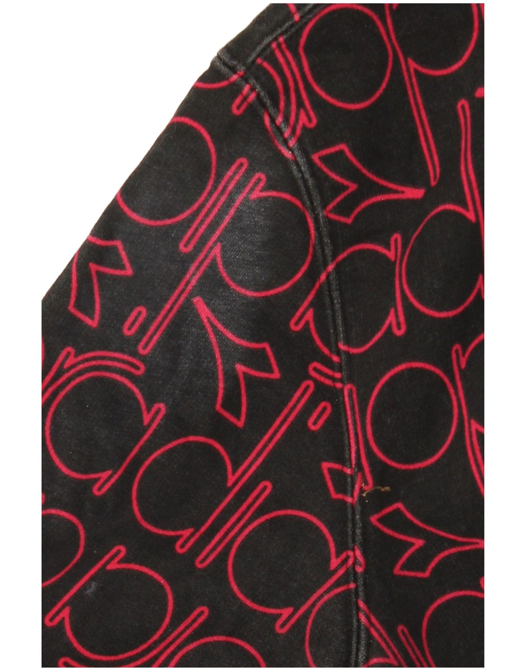 DIADORA Muška majica s kapuljačom srednje veličine, crni pamuk