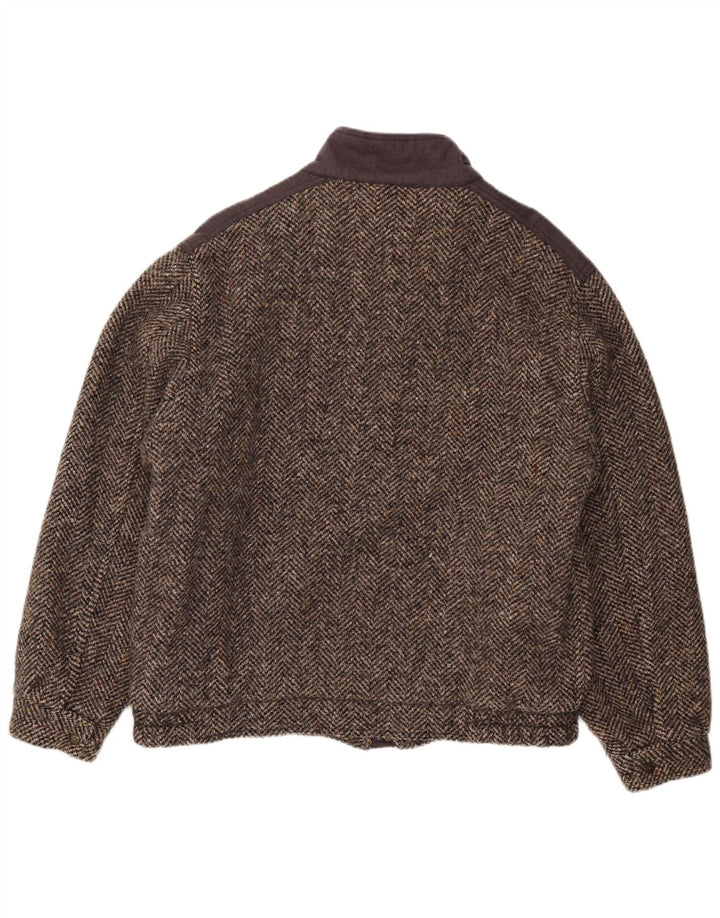 Faciba muška bomber jakna IT 56 3XL smeđa vuna