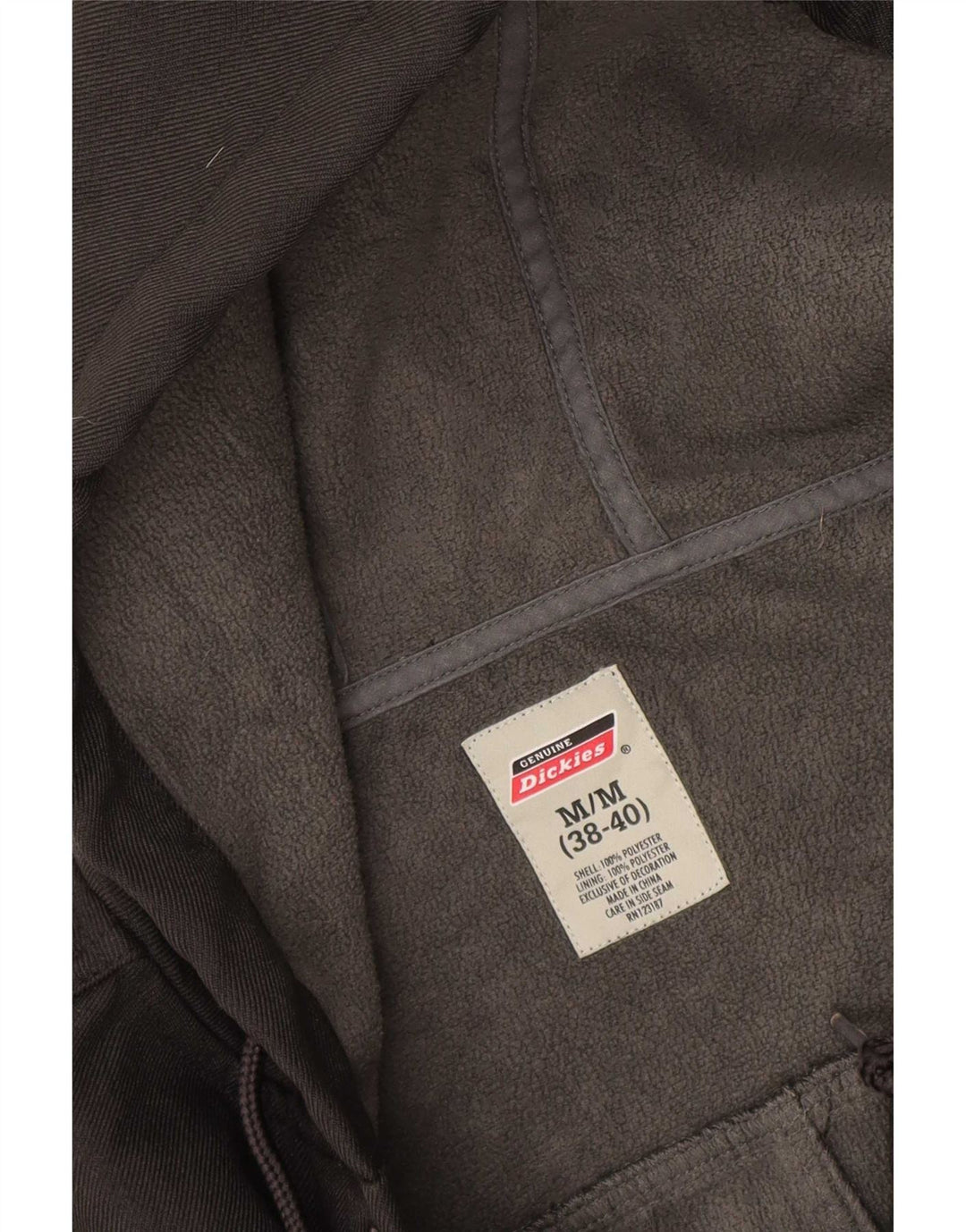 Dickies muška pomoćna jakna s kapuljačom UK 38/40 srednji crni poliester