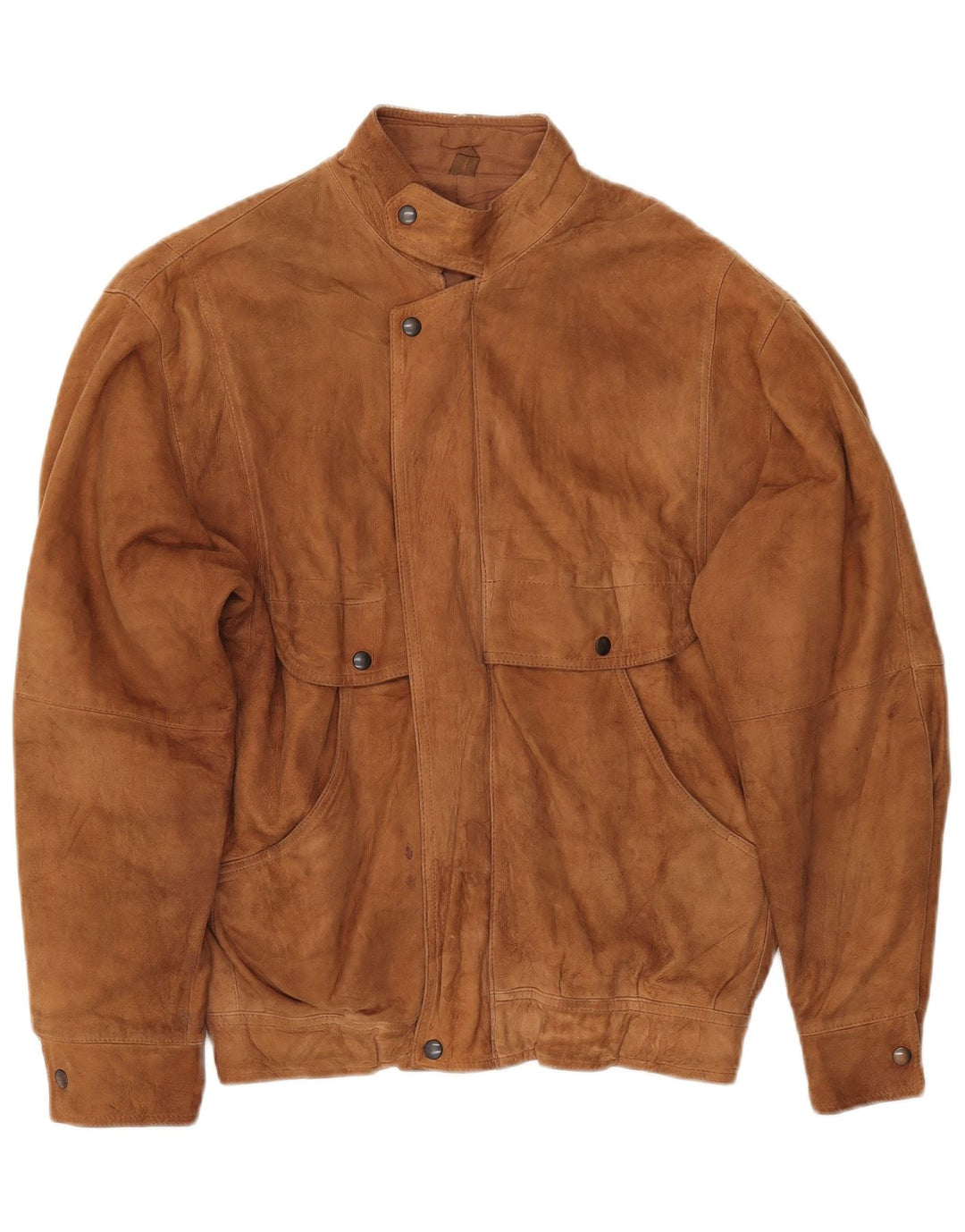 ESSEBI muška kožna jakna EU 48 srednje bež koža