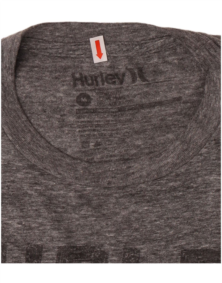 Muška majica kratkih rukava Hurley Regular Fit srednje siva