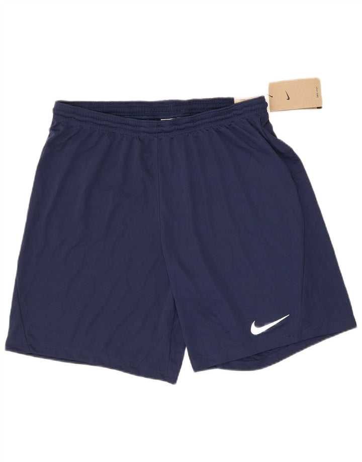 Nike muške Dri Fit sportske kratke hlače velike tamnoplave poliesterske boje