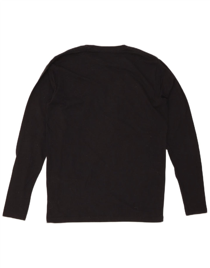 PEPE JEANS Muška majica dugih rukava s grafikama, mala crna