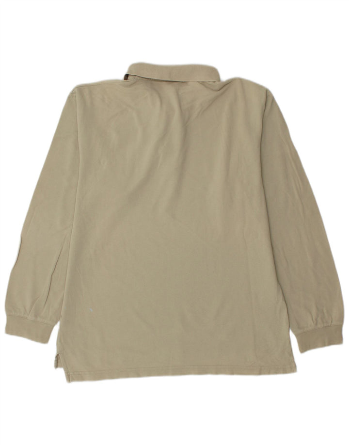 Asics muška polo majica dugih rukava mala bež