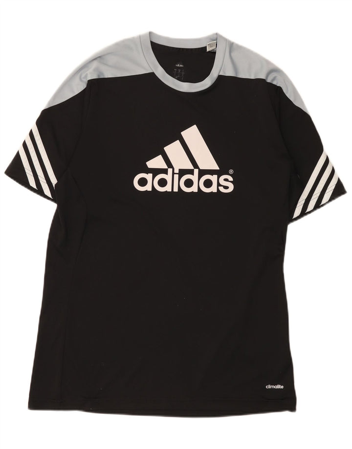 Adidas muška Climalite majica kratkih rukava Medium Black Colourblock Poliester