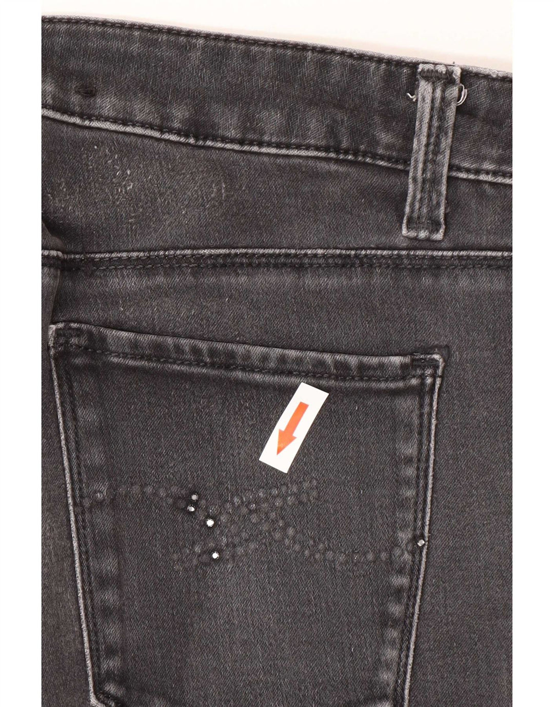 Trussardi ženske uske traperice W28 L23 sive