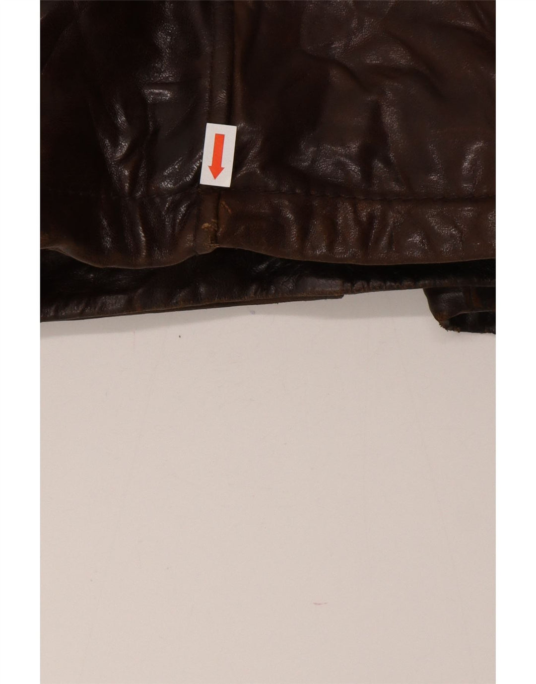Vintage muška kožna jakna IT 54 2XL smeđa koža