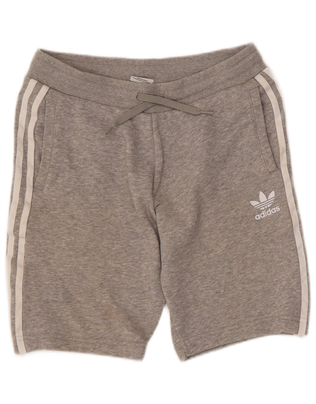 ADIDAS Mens Sport Shorts Small  Grey Cotton
