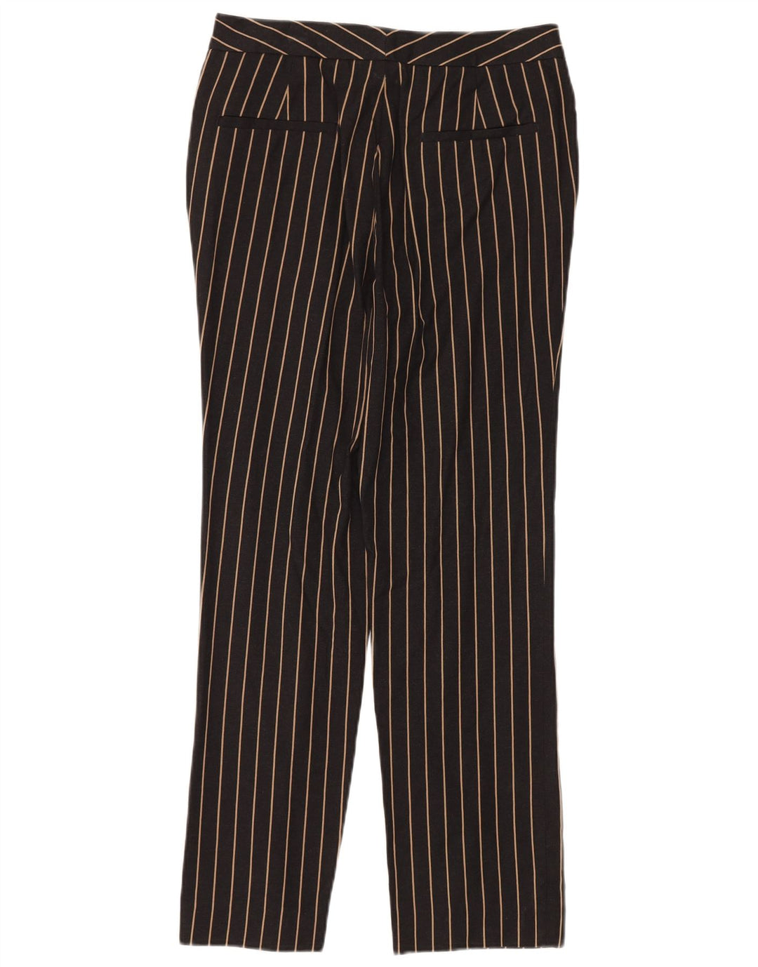 MASSIMO DUTTI Ženske Chino hlače visokog struka EU 38 Male W28 L28 Crne