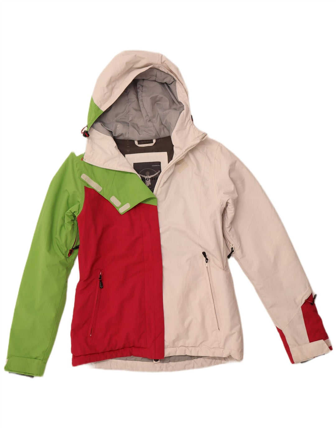 CHIEMSEE Ženska vjetrovka s kapuljačom UK 6 XS Bijela boja