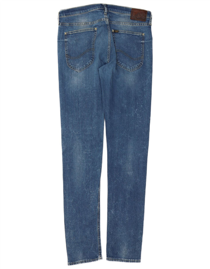 Lee Mens Luke Slim Jeans W34 L34 Plavi pamuk
