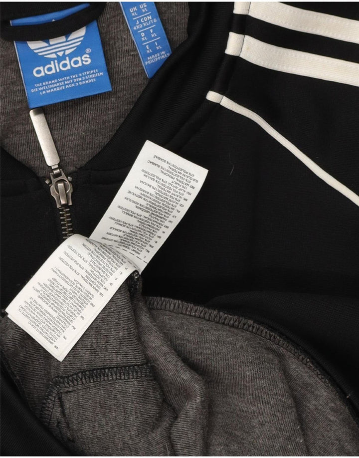 Adidas muška trenirka gornja jakna XL crni poliester