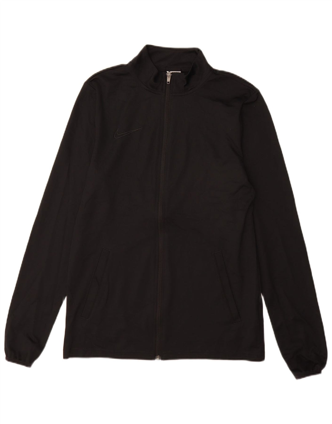 Nike ženska gornja jakna za trenirku Dri Fit UK 14 srednji crni poliester