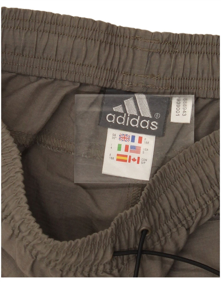 ADIDAS muške trenirke srednje sive poliamidne hlače