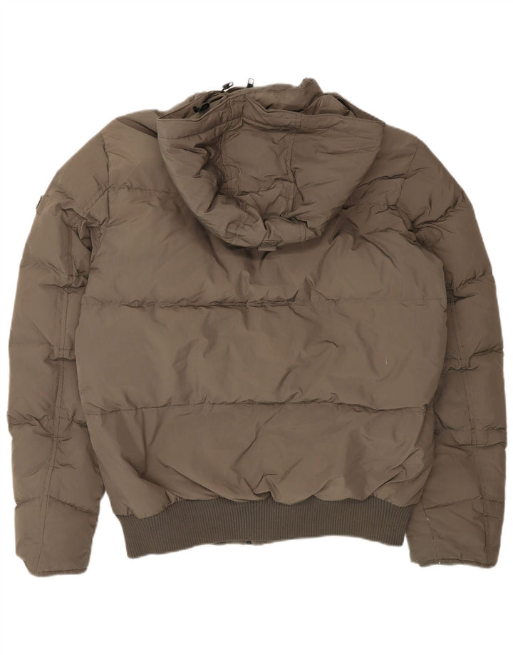 Woolrich muška podstavljena jakna s kapuljačom UK 36 Mala kaki boja