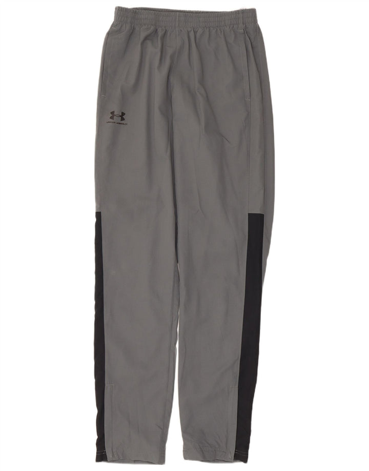 Under Armour muške trenirke Hlače srednje sive boje od poliestera