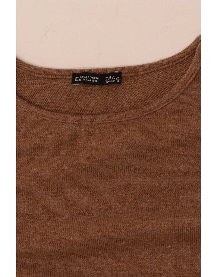 Zara ženski gornji dio s 3/4 rukavima UK 10 Small Beige