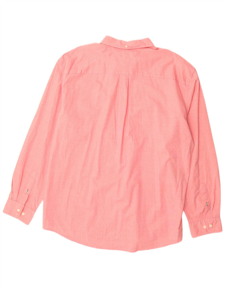 Tommy Hilfiger muška klasična košulja 2XL ružičasti pamuk