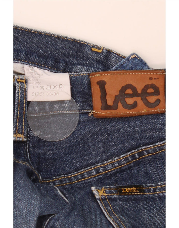Lee Mens Denver Bootcut traperice W33 L29 tamnoplavi pamuk