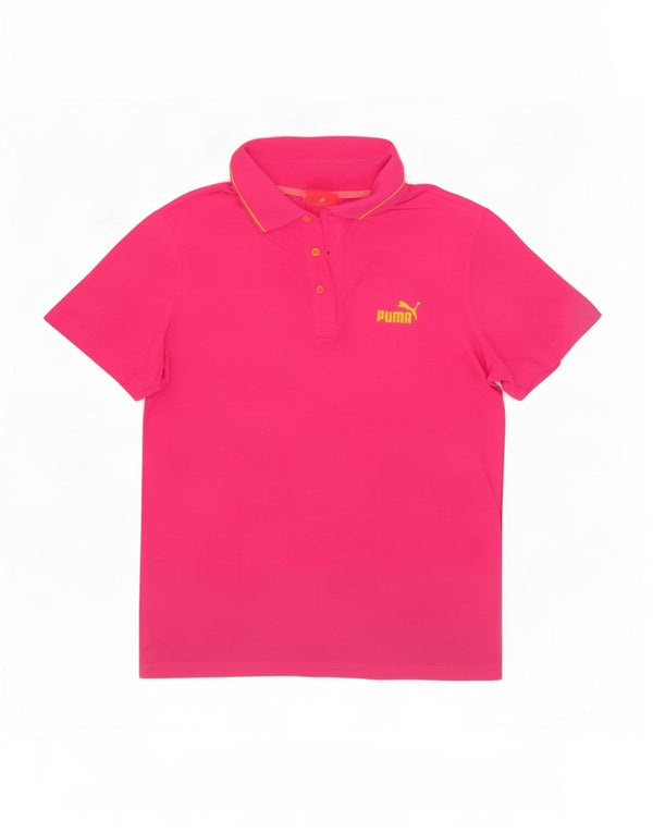 Puma muška polo majica Large Pink