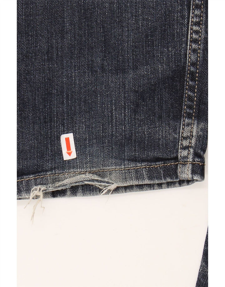 LEVI'S muške 509 ravne traperice W32 L30 tamnoplavi pamuk