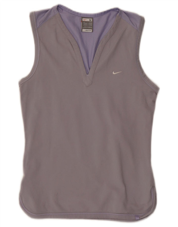 Nike ženski prsluk UK 10/12 Srednje ljubičasti najlon