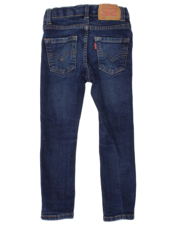 Levi's Boys 510 uske traperice 2-3 godine W20 L15 plavi pamuk