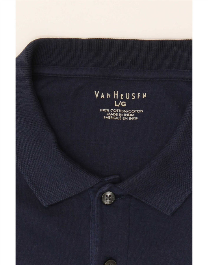 Van Heusen muška polo majica velika tamnoplava pamuk