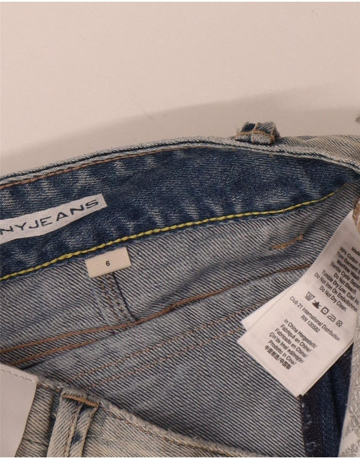 Dkny ženske traper kratke hlače US 6 srednje W32 plavi pamuk