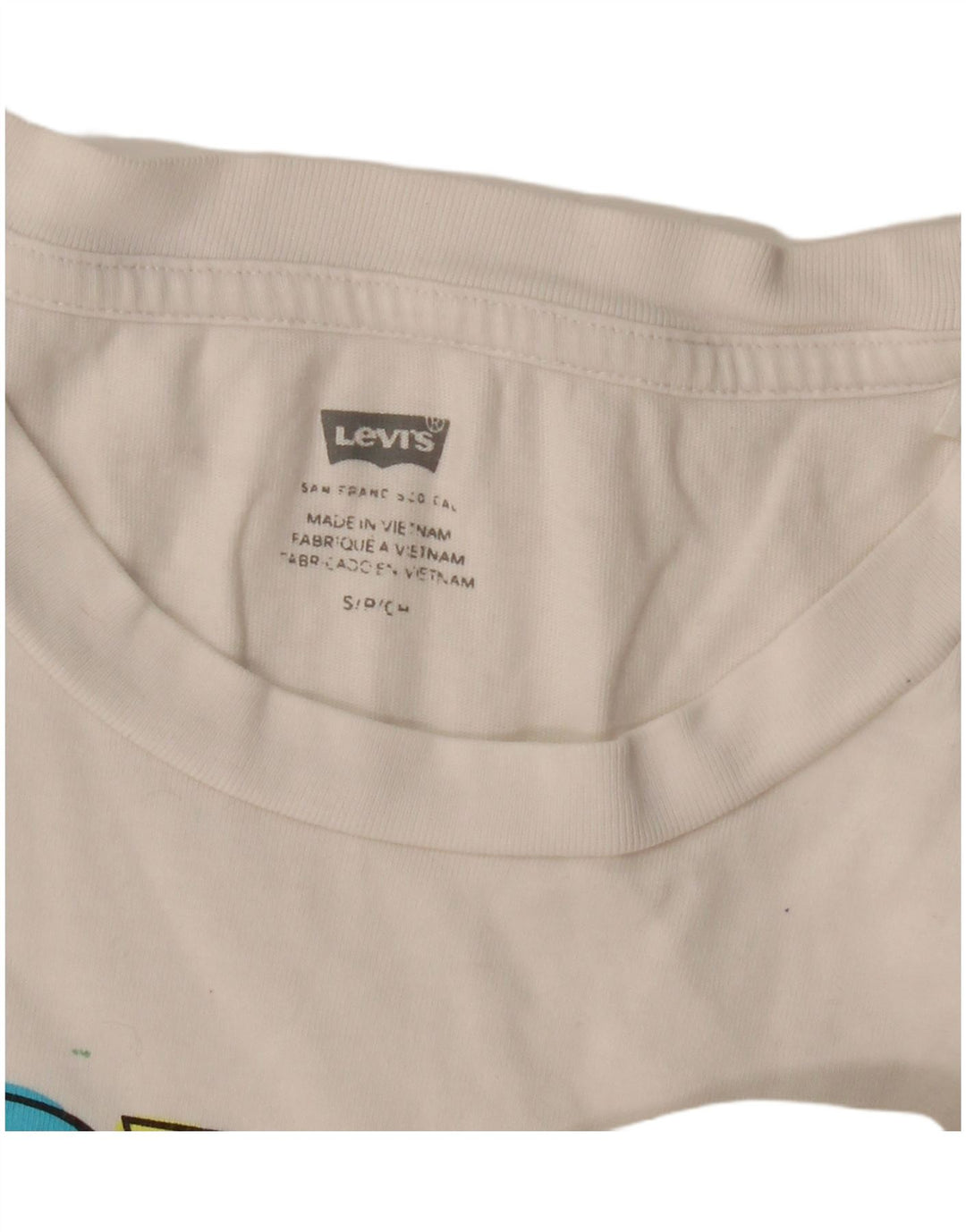 Levi's ženska majica kratkih rukava s grafičkim motivima UK 10 Small White