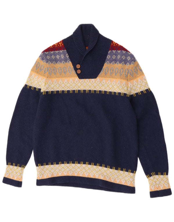 Levi's muški džemper sa šal ovratnikom srednje tamnoplave boje