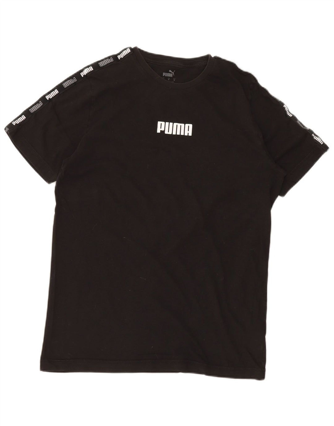PUMA muška majica kratkih rukava srednje veličine, crni pamuk
