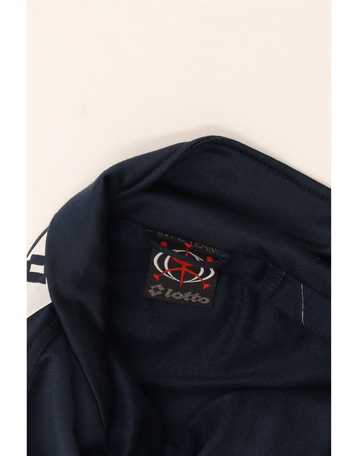 LOTTO muška trenirka s grafičkim motivima, gornja jakna XL tamnoplave boje