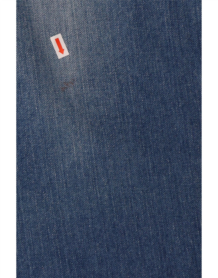 VINTAGE Ženske sužene traperice W32 L31 Plavi pamuk