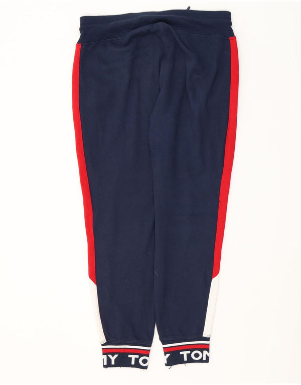 TOMMY HILFIGER Ženska trenirka Hlače Joggers UK 14 srednje tamnoplava