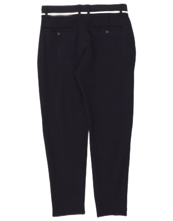 Zara Boys Slim Chino hlače 13-14 godina W28 L25 tamnoplavi pamuk