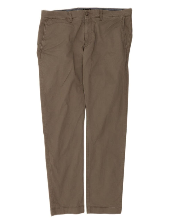 J. Crew muške uske chino hlače W32 L30 sivi pamuk
