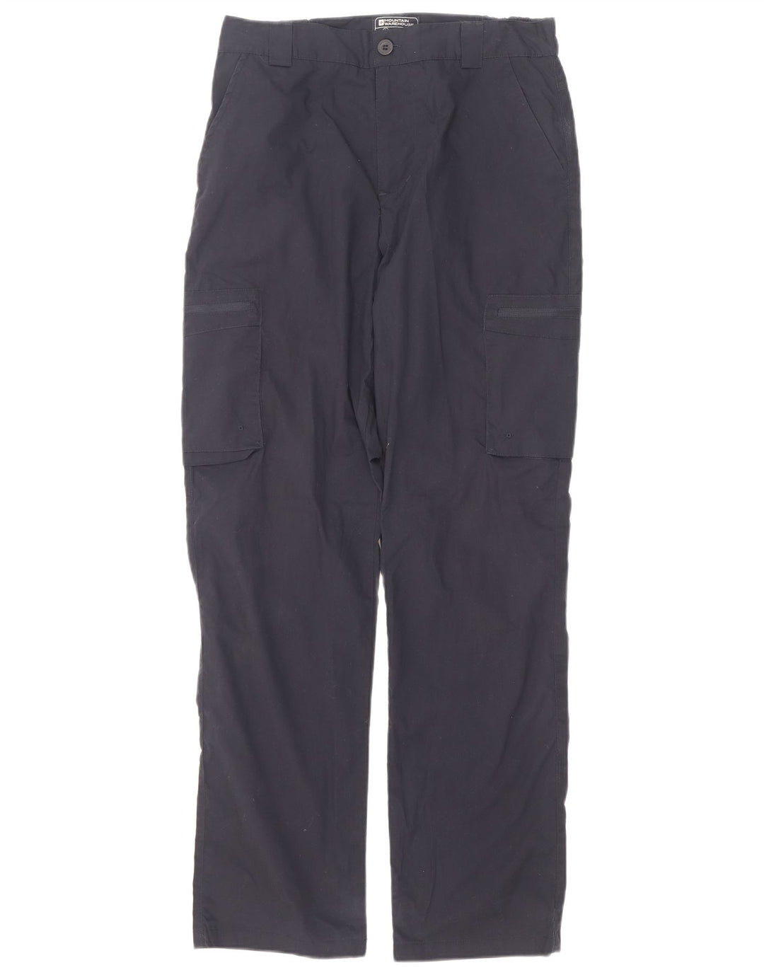 Mountain Warehouse muške ravne kargo hlače W30 L31 tamnoplavi poliester