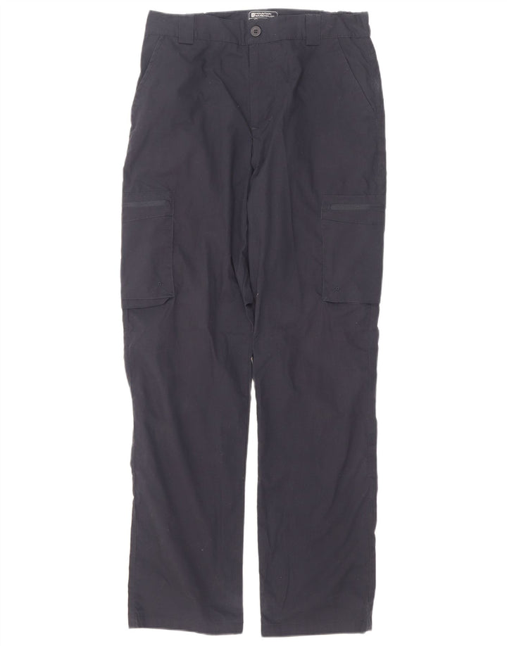 Mountain Warehouse muške ravne kargo hlače W30 L31 tamnoplavi poliester