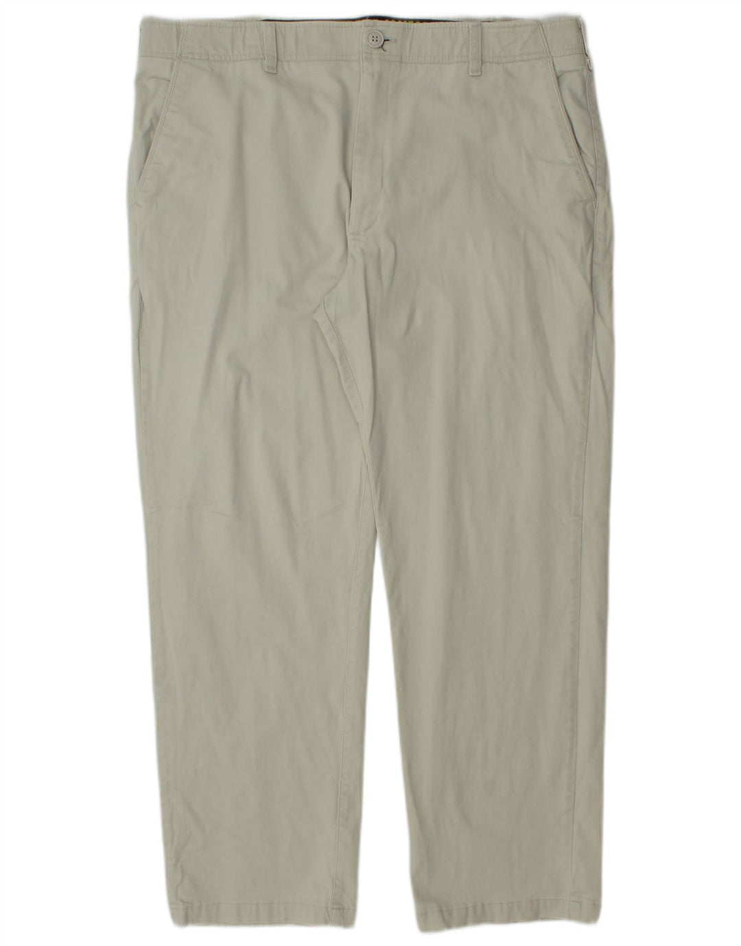 Lee Mens Extreme Motion Straight Chino Hlače W40 L28 Bež Pamuk