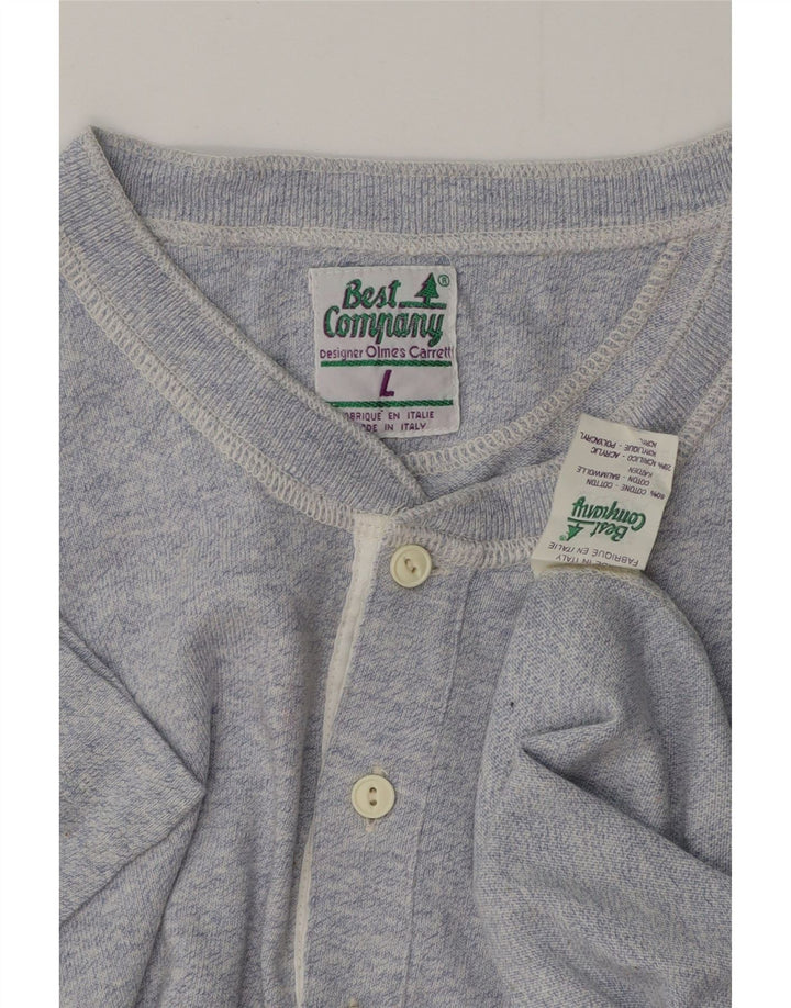 BEST COMPANY Muška polo majica Velika plava pamuk