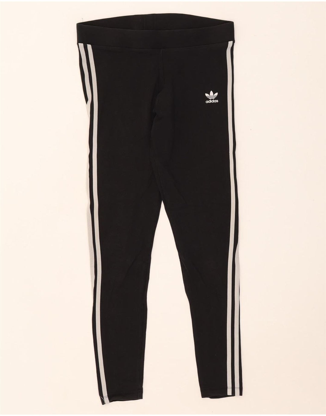 Adidas ženske tajice UK 12 Srednje crni pamuk